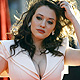 Kat Dennings poses at the premiere of 'Thor' at the El Capitan theatre in Hollywood