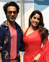 Rajkummar Rao and Jhanvi Kapoor promot their upcoming movie Mr.