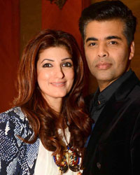 Twinkle Khanna and KAran Johar