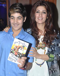 Aarav and Twinkle Khanna