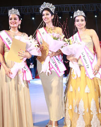 First runner up Pooja Negi Rajta from Shimla, winner Elakshi Morey Gupta from Pune and second runner up Amrit Kaler from Bengaluru