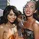 Vanessa Hudgens and Megan Fox arrive at the 2009 MTV Movie Awards in Los Angeles