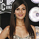 Actress Victoria Justice poses on arrival at the 2011 MTV Video Music Awards in Los Angeles