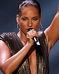 Alicia Keys performs  'Girl on Fire ' during the 2012 MTV Video Music Awards in Los Angeles