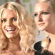 Jessica Simpson and Ashlee Simpson at the 2005 MTV Video Music awards in Miami.