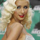 Singer Christina Aguilera arrives at taping of MTV Movie Awards in Los Angeles