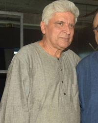 Javed Akhtar and Raj Kumar Santoshi