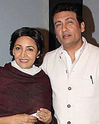 Deepti Naval and Shekhar Suman