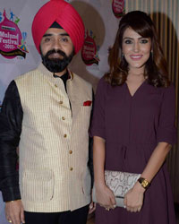 Charan Singh Sapra and television actor Sudeepa Singh