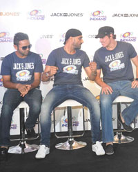 Mumbai Indians Players at Jack and Jones