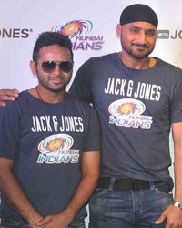 Mumbai Indians Players at Jack and Jones