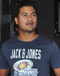 Mumbai Indians Players at Jack and Jones