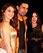 Aditi Rao, Randeep Hooda and Sara Loren