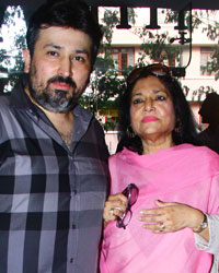 Author Shadab Khan with his mother Shaila