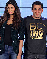 Athiya Shetty, Salman Khan and Sooraj Pancholi