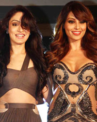 Fashion designer Khushali Kumar and Bipasha Basu