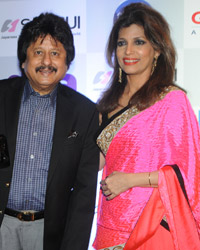 Beena Aziz with Pankaj Udhas