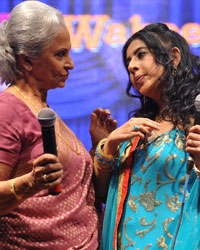 Waheeda Rehman and Sanjeevani Bhelande