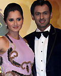 Sania Mirza and Shoaib Malik