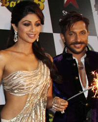 Sajid Khan, Shilpa Shetty and Terence Lewis