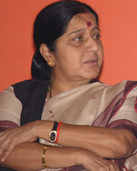 Sushma Swaraj and Narendra Modi