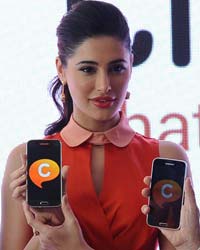 Nargis Fakhri at Samsung CHAT ON launch