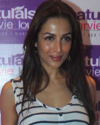 Malaika Arora at Naturals Marvie Lounge Launch