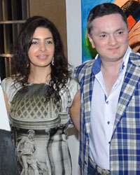 Juhi Chawla, Nawaz Modi and Gautam Singhania