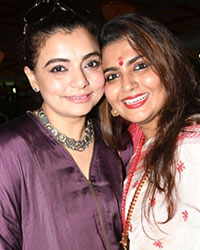 Jyoti Mukherjee with Vaibhavi Merchant