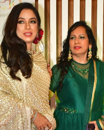 Rupali Ganguly and Rekha Khan