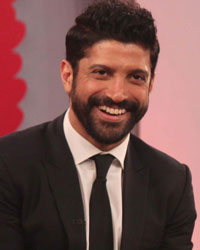 Farhan Akhtar and Saurav Ganguly