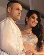 Rohit Roy and Sonal Chauhan