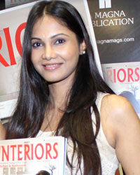 Neetu Chandra Unveils Interiors Magazine Cover