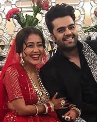 Neha Kakkar with Manish Paul