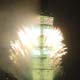 Fireworks explode from Taipei 101 building during New Year countdown party in Taipei