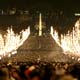 Revellers celebrate the New Year on the Champs Elysee in Paris