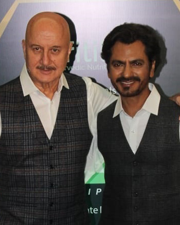 Anupam Kher and Nawazuddin Siddiqui