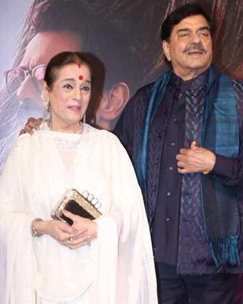 Poonam Sinha and Shatrughan Sinha