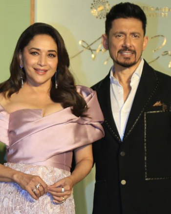 Madhuri Dixit and Shriram Madhav Nene