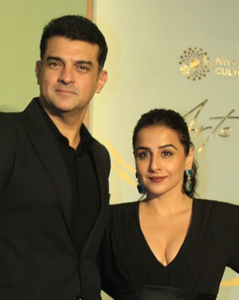 Siddharth Roy Kapur and Vidya Balan