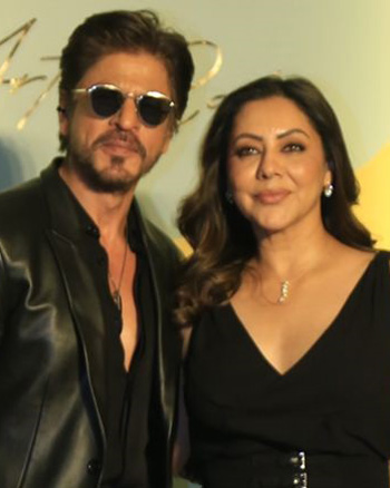 Shahrukh Khan and Gauri Khan