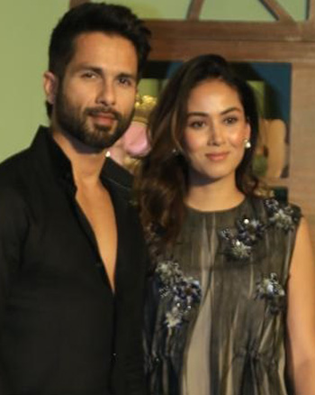 Shahid Kapoor and Mira Rajput Kapoor