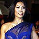 Anggun arrives at the Cannes festival palace to attend the NRJ Music Awards in Cannes