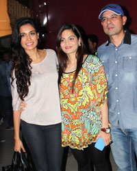 Sarah Jane Dias, Alvira Agnihotri and Atul Agnihotri