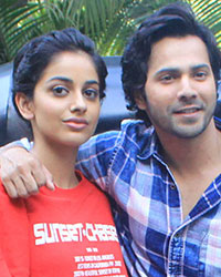 Banita Sandhu and Varun Dhawan