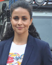 Gul Panag during the Press conference for her show 'Off road with Gul Panag'