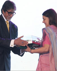 Amitabh Bachchan and Menaka Gandhi