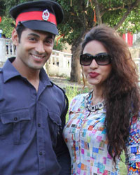 Ruslaan Mumtaz and Devshi Khanduri