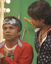 Rajpal Yadav and Sidhant Singh