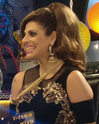 Ajaz Khan and Tanaaz Irani